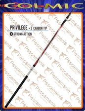 Canne bateau Colmic PRIVILEGE teleregolabile mt 3.30-4.00 gr 300