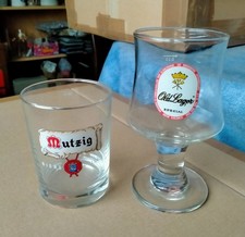 2 Verres biére Mutzig Porter