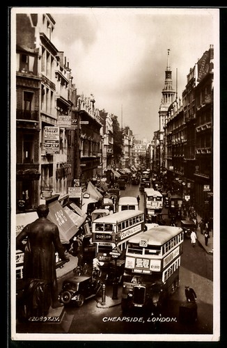 Londres cheapside scène de - londres,,