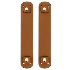 2 pcs coussin en cuir pour