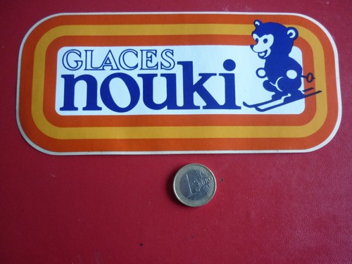 Autocollant glaces nouki - /,