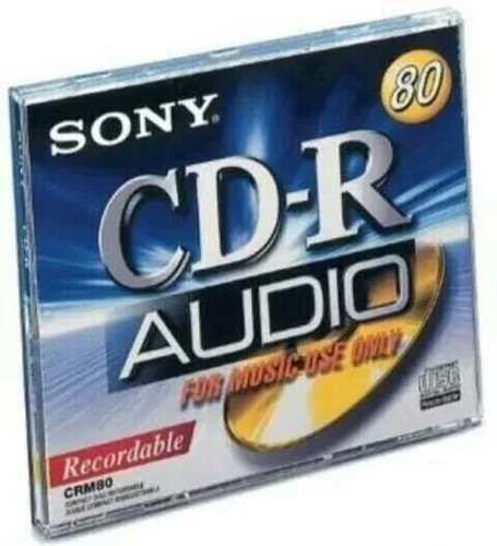 Sony crm80 audio - cd-r,