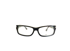 Monture Pour Lunettes De Vue Homme Femme Plastique Noire Classique Style Persol