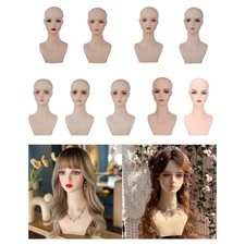 Tête de mannequin femme pour centre commercial, usage personnel