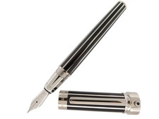 NEUF STYLO PLUME CARTIER AVEC MONTRE ST190007 ED. LIMITEE EN LAQUE FOUNTAIN PEN
