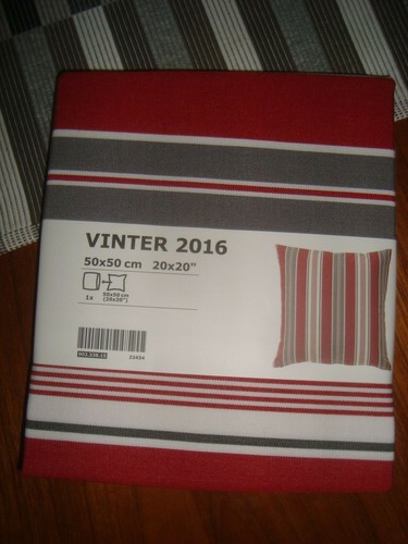 Ikea cushion cover vinter red - cushion,