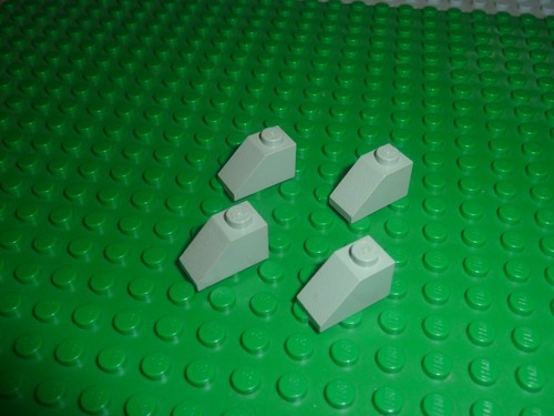 Lego oldgray slope bricks - lego,