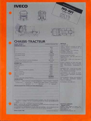 Iveco grands routiers - routiers, /