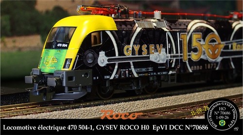 Locomotive élect 470 - , 504-1