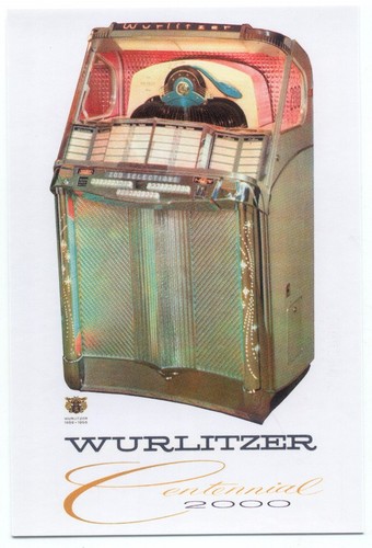 Wurlitzer jukebox continental - jukebox,