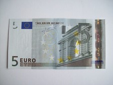 BILLET 5 EUROS NEUF L 031 H 2