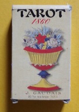 § B - jeu cartes TAROT 1860 - J. GAUDAIS