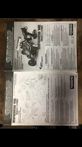 Manual kyosho inferno - manual,