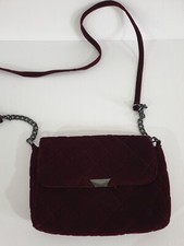 Sac à bandoulière bordeaux, très bon état, 24x16cm