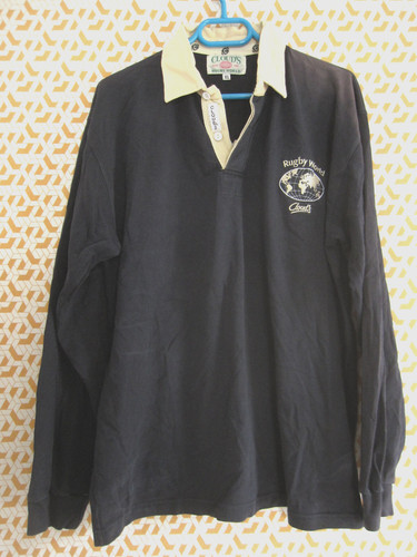 Polo rugby world cloud - rugby, coton