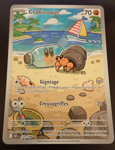 Crabicoque full art pokémon - crabicoque,