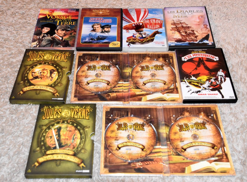Lot dvd jules - 9, l'ile