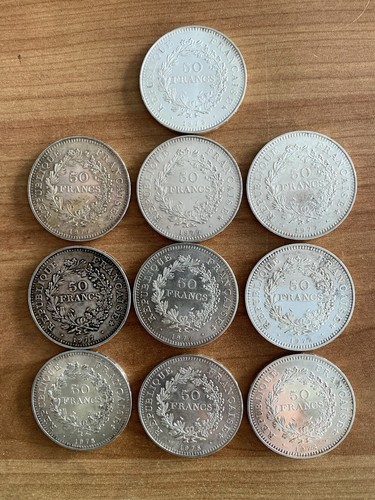 Lot pièces hercules - hercules, 50