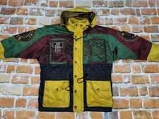 Willy Bogner 264 Ski Vintage Veste Multicolore Laiton Couleurs Goan Taille:M - L