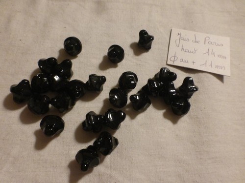 Lot ancienne perle navette - lot, 25