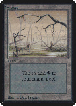 Magic mtg swamp - swamp,