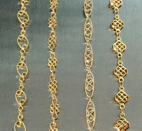 Lot bijoux plaqué 18 - en, or