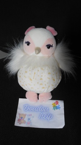 Doudou peluche chouette - doudou, hibou