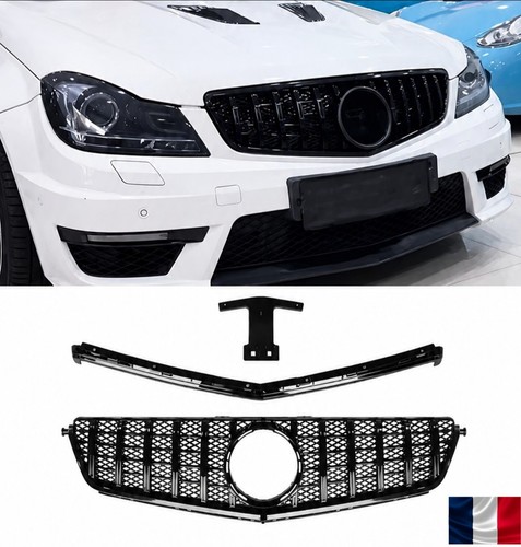 Calandre noir pour c63 - pour,
