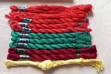 DMC COTON PERLE  11 ECHEVETTES DE  25 METRES N°8 LOT 6