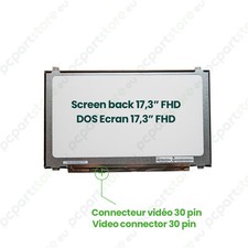 Dalle Ecran Innolux N173HCE-E31 Matte 17.3 " LED pour ordinateur portable