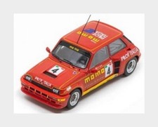 Spark S5558 RENAULT 5 Turbo N°4 5ème Europa Cup 1984 Massimo Sigala   1/43