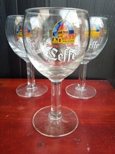 lot de 3 verres =2 verres de bière LEFFE 25 cl ( 2 neufs et 1 d occasion )