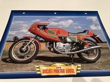 Ducati pantah 500Sl 1979 500 SL fiche carte moto passion collection Atlas