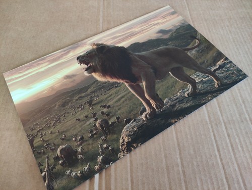 Poster affiche cadre roi lion - poster,