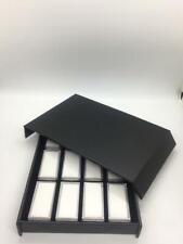 Pierre Gemme Diamant Affichage Rangement Étui Boîte Bijoux 12 Plastique Avec Lid