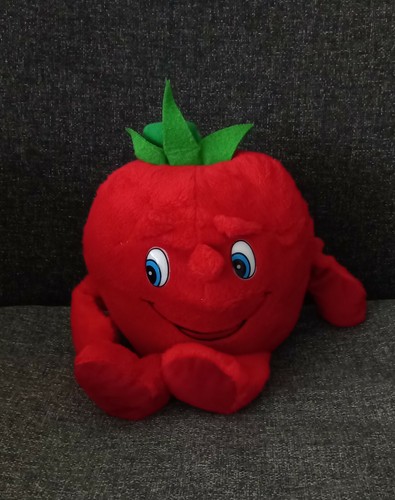 Peluche doudou fraise - peluche,