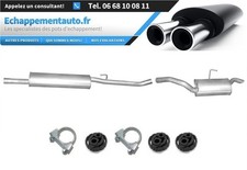 Échappement central + silencieux Peugeot 806 2.0 100kW 2001-02 9456200580