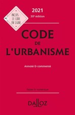 Code de l'urbanisme 2021
