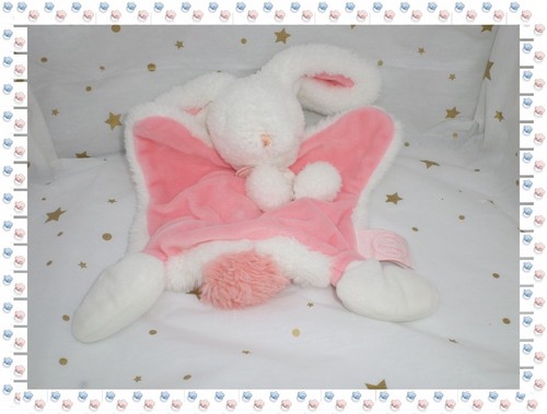 Doudou plat lapin blanc - ㉓,