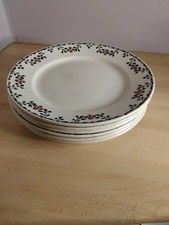 6 Assiettes plates anciennes