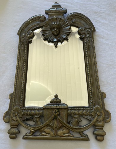 Ancien miroir table - miroir,