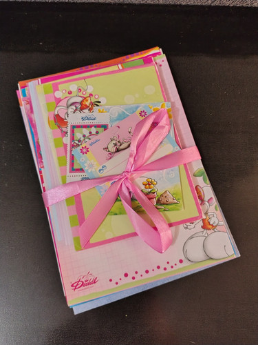 Lot feuilles notes - de, 35