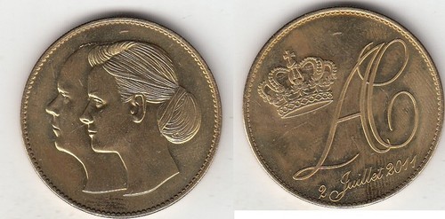 Médaille mariage prince - du,