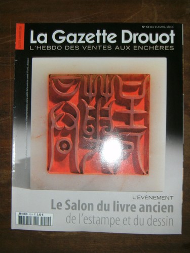 Gazette drouot 14 - la, 2010