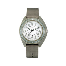 Montre de campagne militaire BENRUS Type III Sage/White édition limitée nouve...