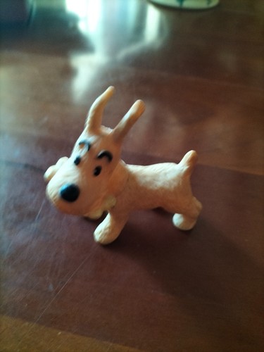 Tintin ancien milou - milou, avec
