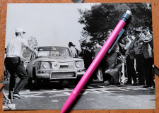 🚘 Foto Photo presse Originale 1964 RENAULT 8 S R8 GORDINI MEXICO Race Brochure