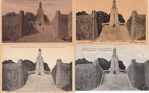 Lot old postcards war 18 - lot,