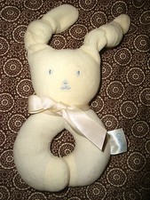 Doudou hochet anneau - , lapin