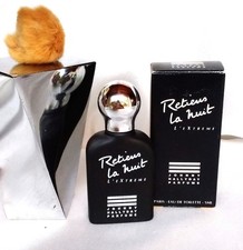 Miniature RETIENS ....Noir deJOHNNY HALLYDAY  * EDT/Homme  * 5 ml  *Boîte *